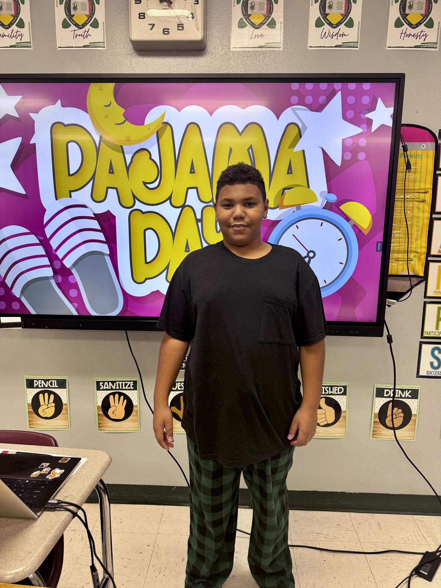4th Grade Pajama Day