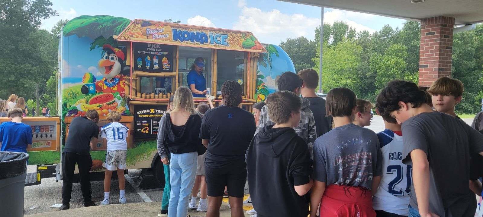 Snow Cone day Kona Ice