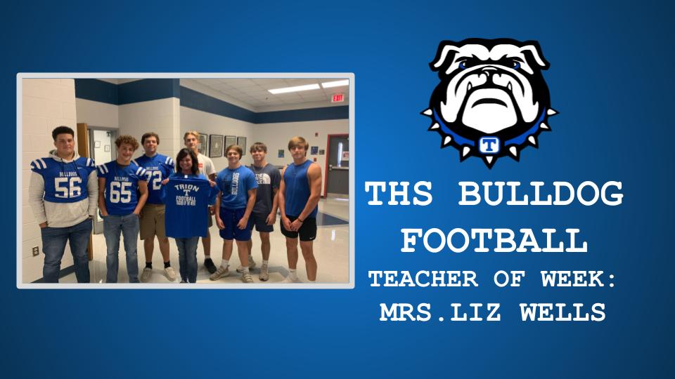 THS FOOTBALL TEACHER OF THE WEEK: MRS. WELLS
