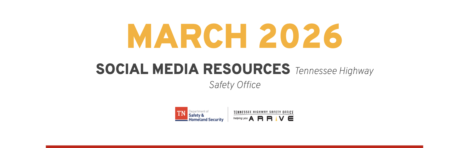 THSO March Social Media Calendar