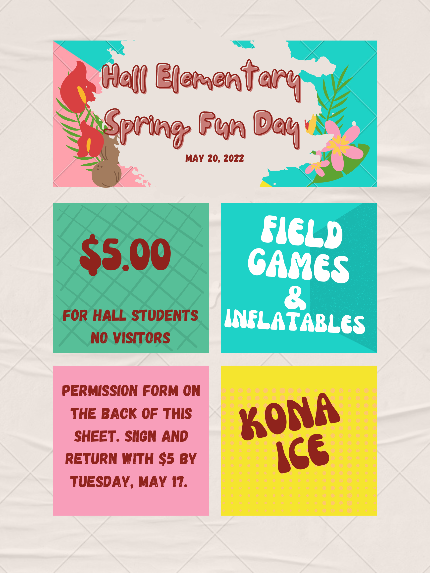 Spring Fun Day Annoucement