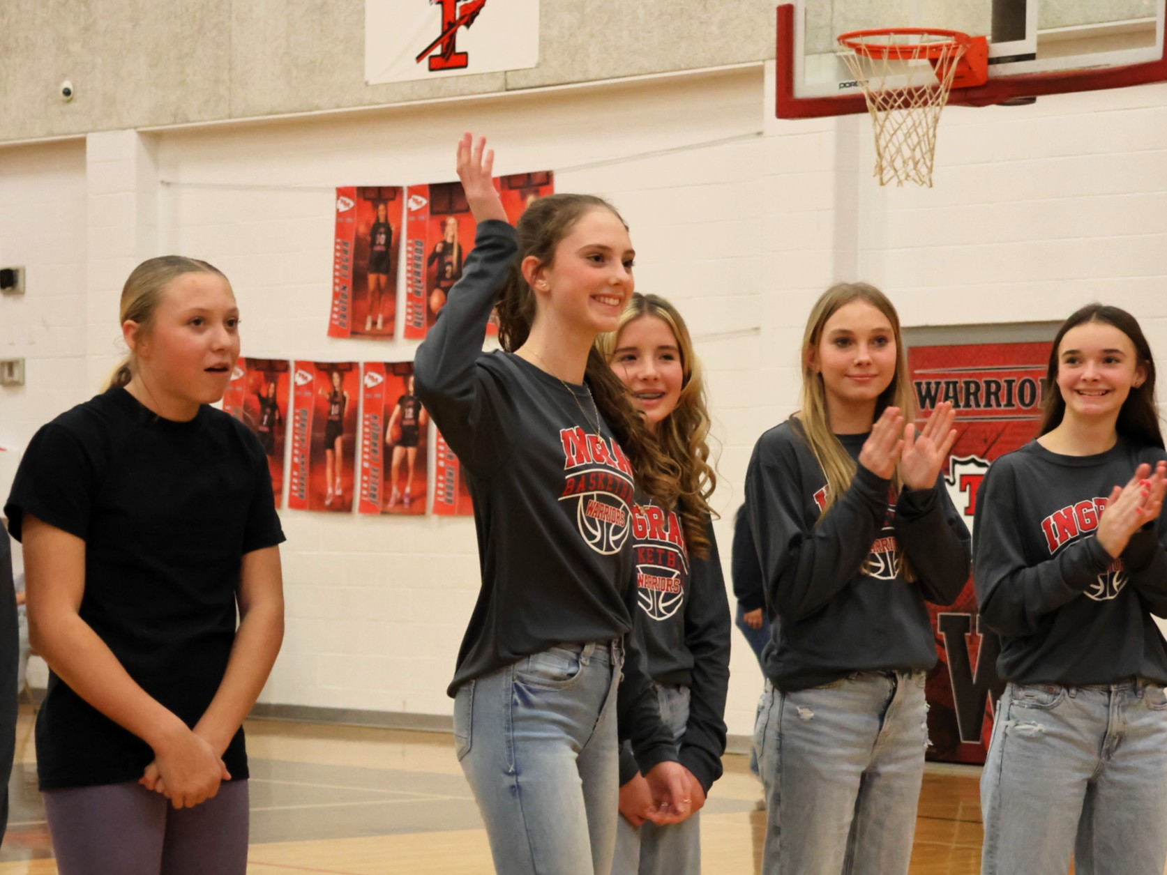 Middle School Recognition - Halftime 1.16.26