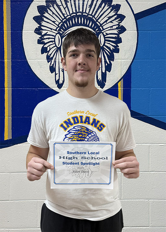 Aiden Davis October HS Spotlight