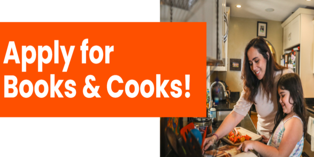 Apply for Books and Cooks