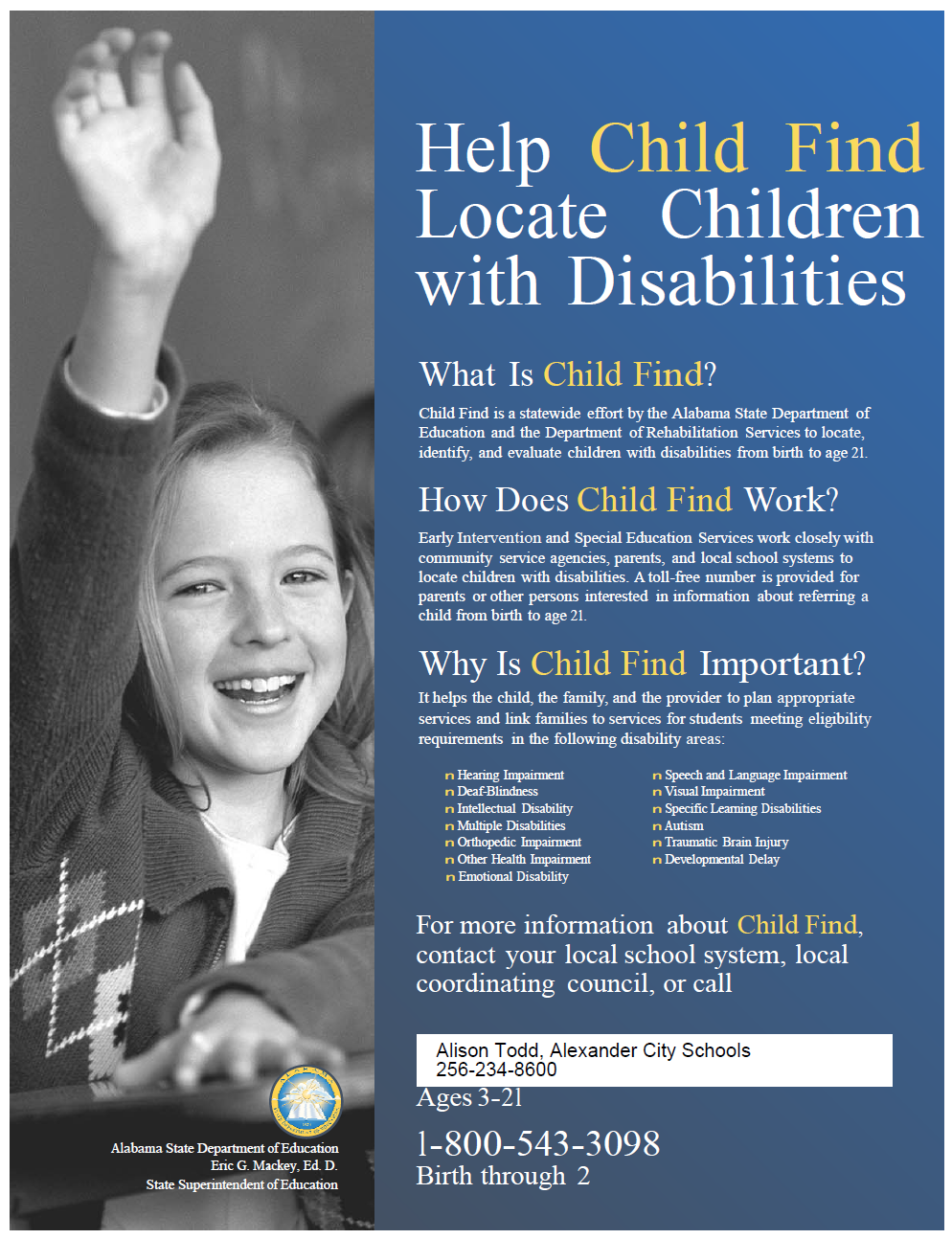ACS Child Find ACS Child Find