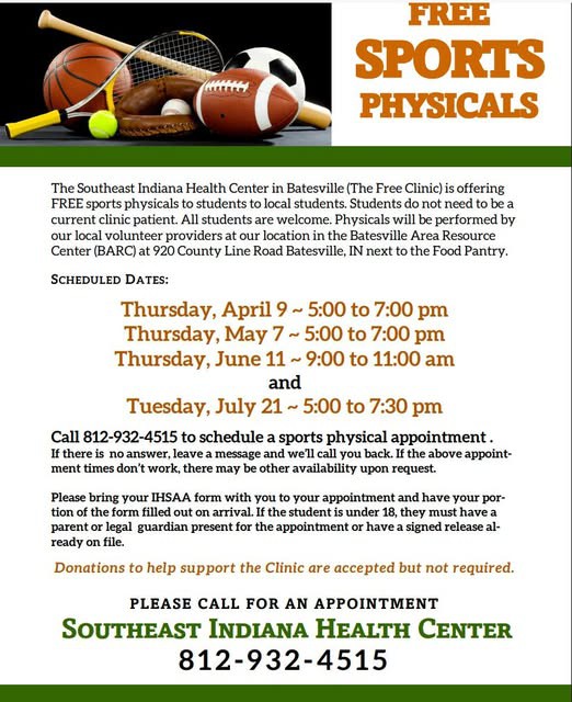 sports physicals