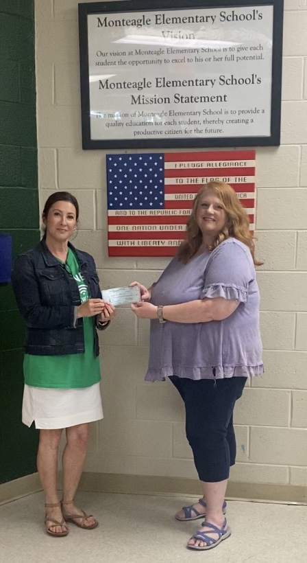 A BIG thank you to South Cumberland for their generous donation for our auditorium upgrades. 