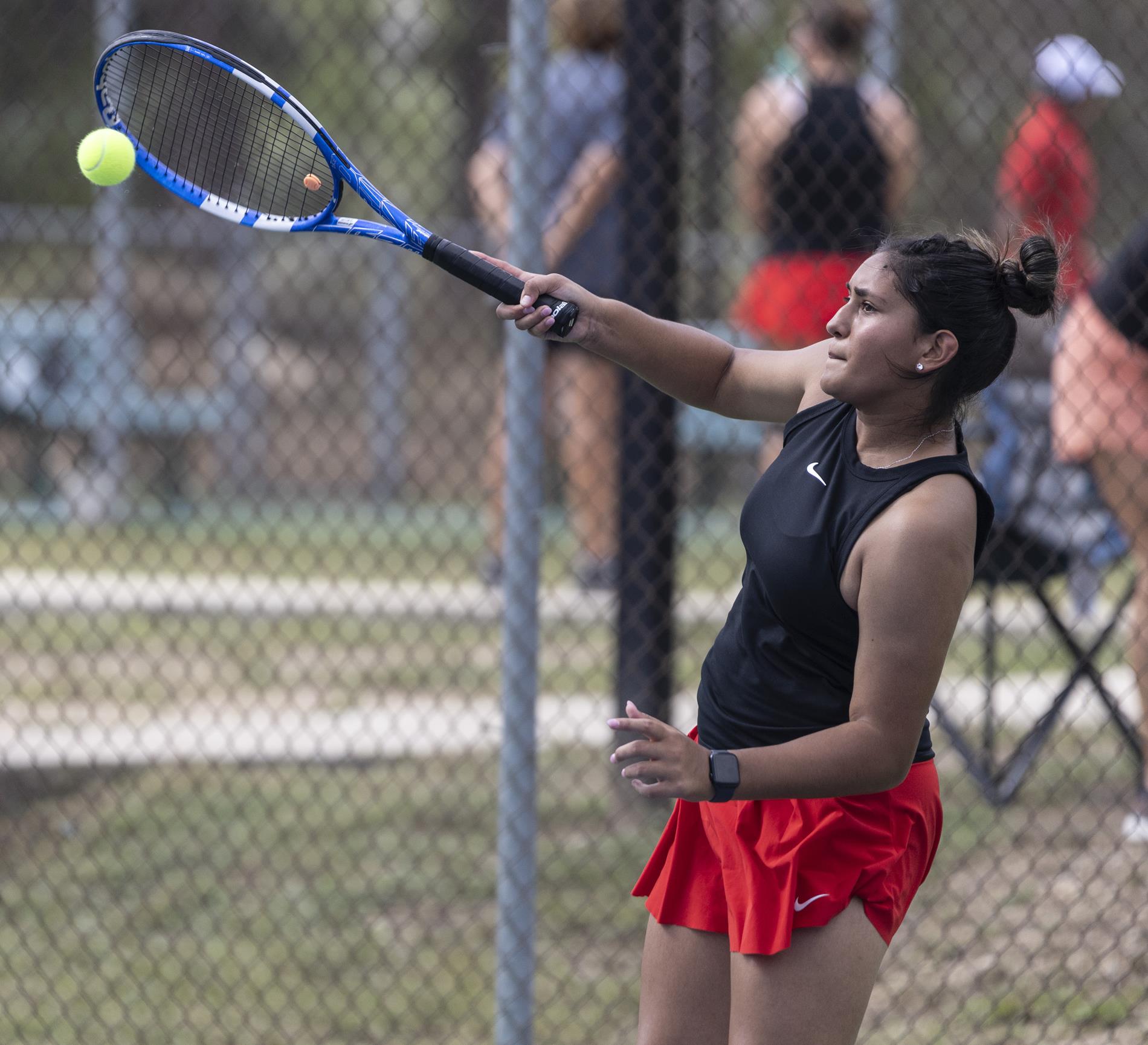 Ingram Tom Moore team tennis vs. Canyon Lake on Sept. 4, 2024