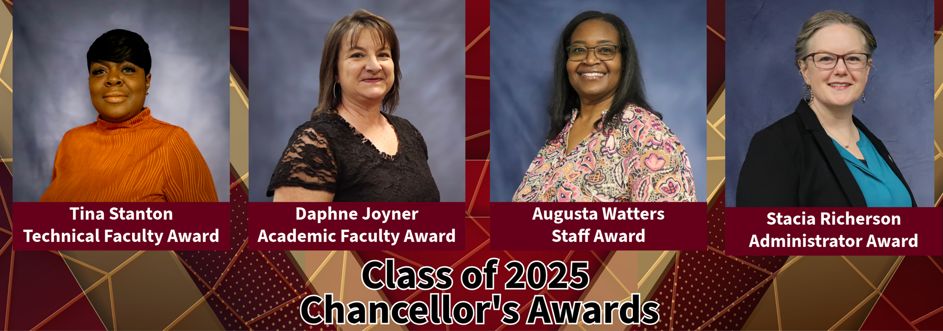 Reid State announces Class of 2025 Chancellor's Awards
