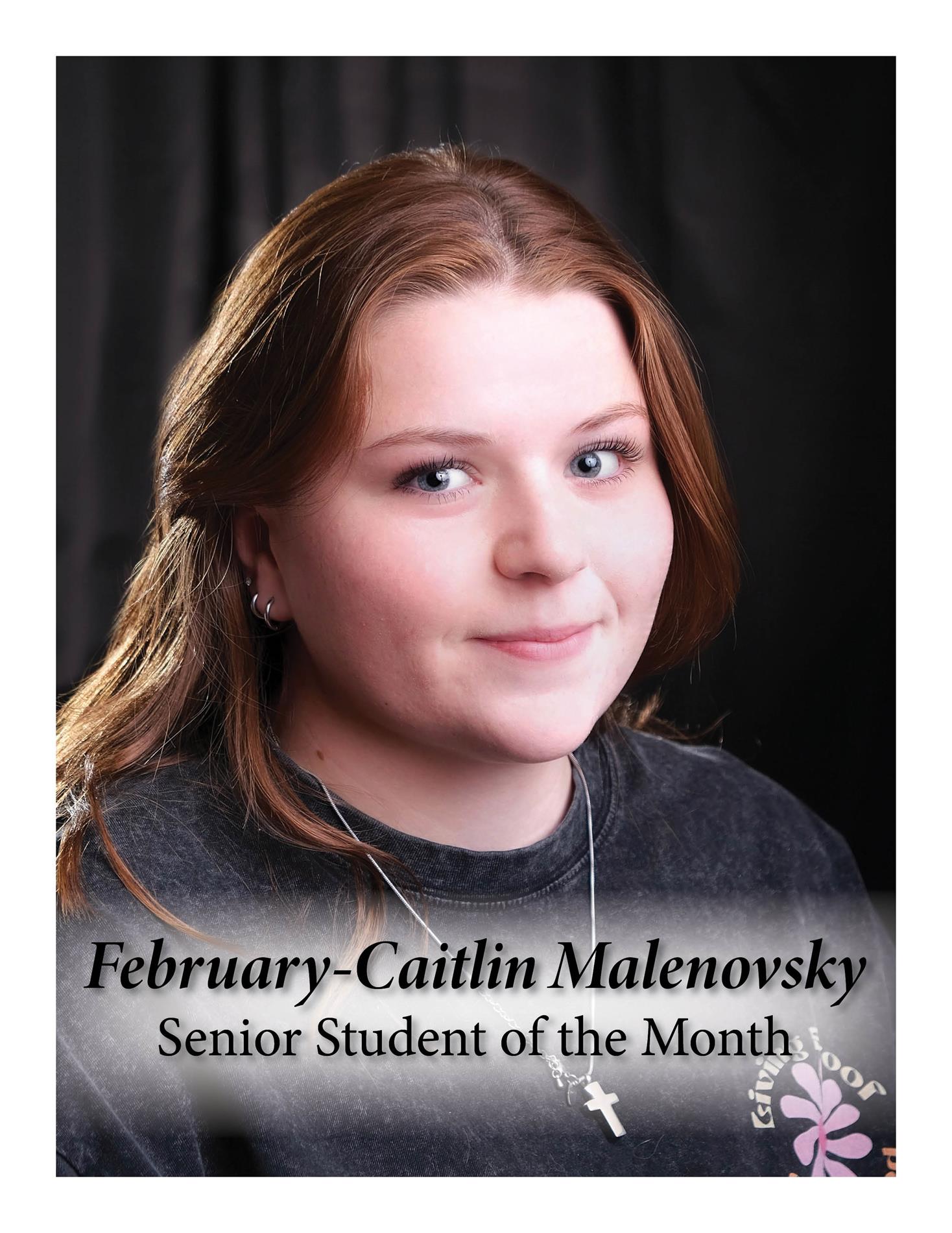 Senior Student of the Month