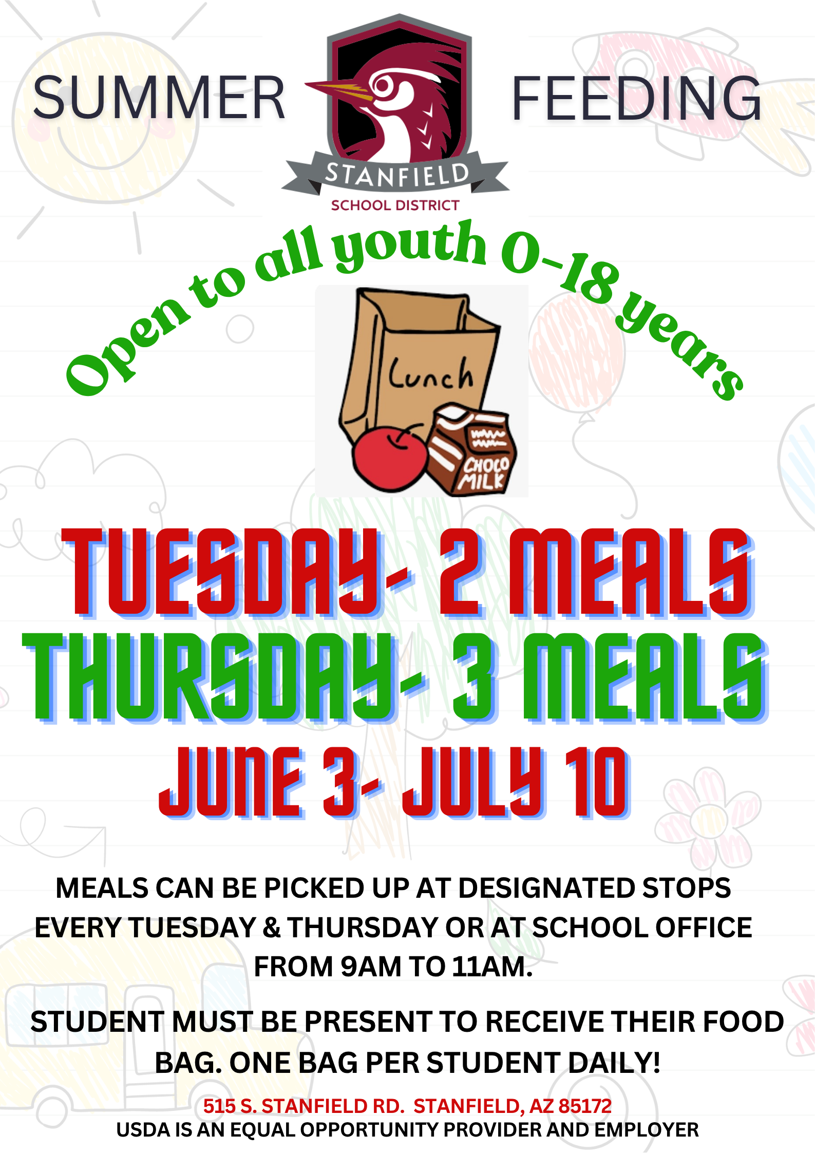 Summer Food Flyer 2