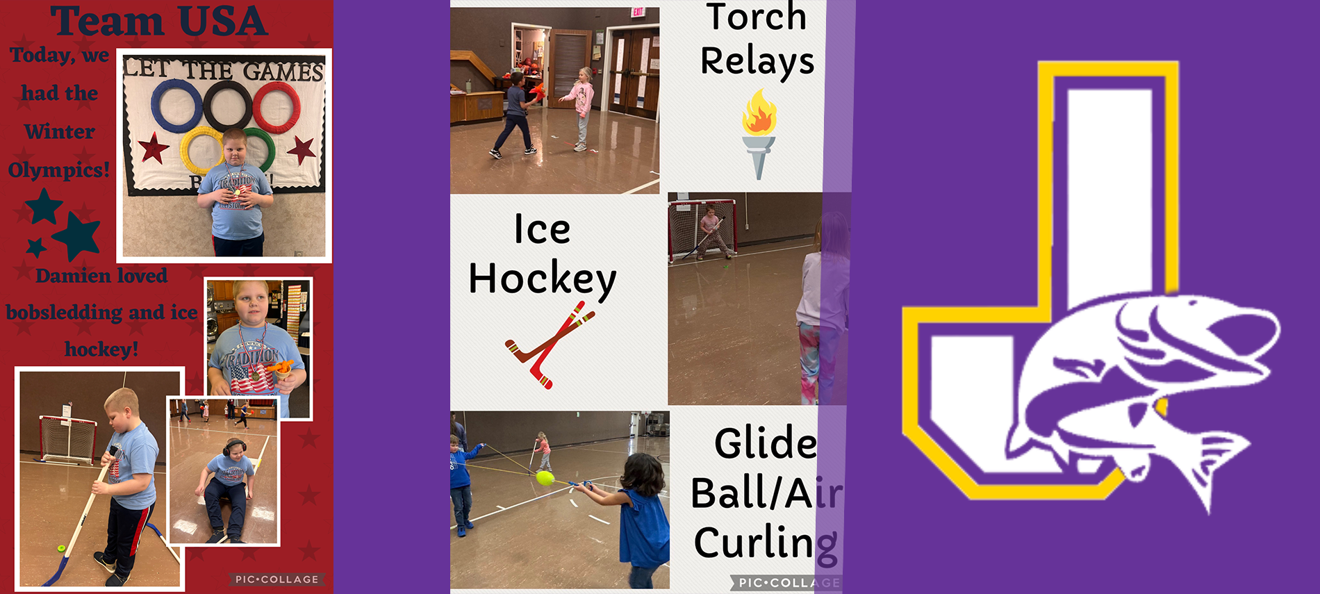 Winter Olympic celebration pictures