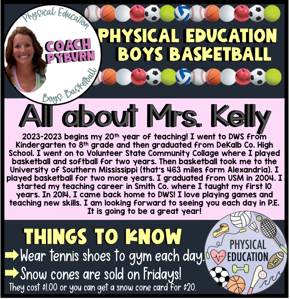 About Mrs. Kelly