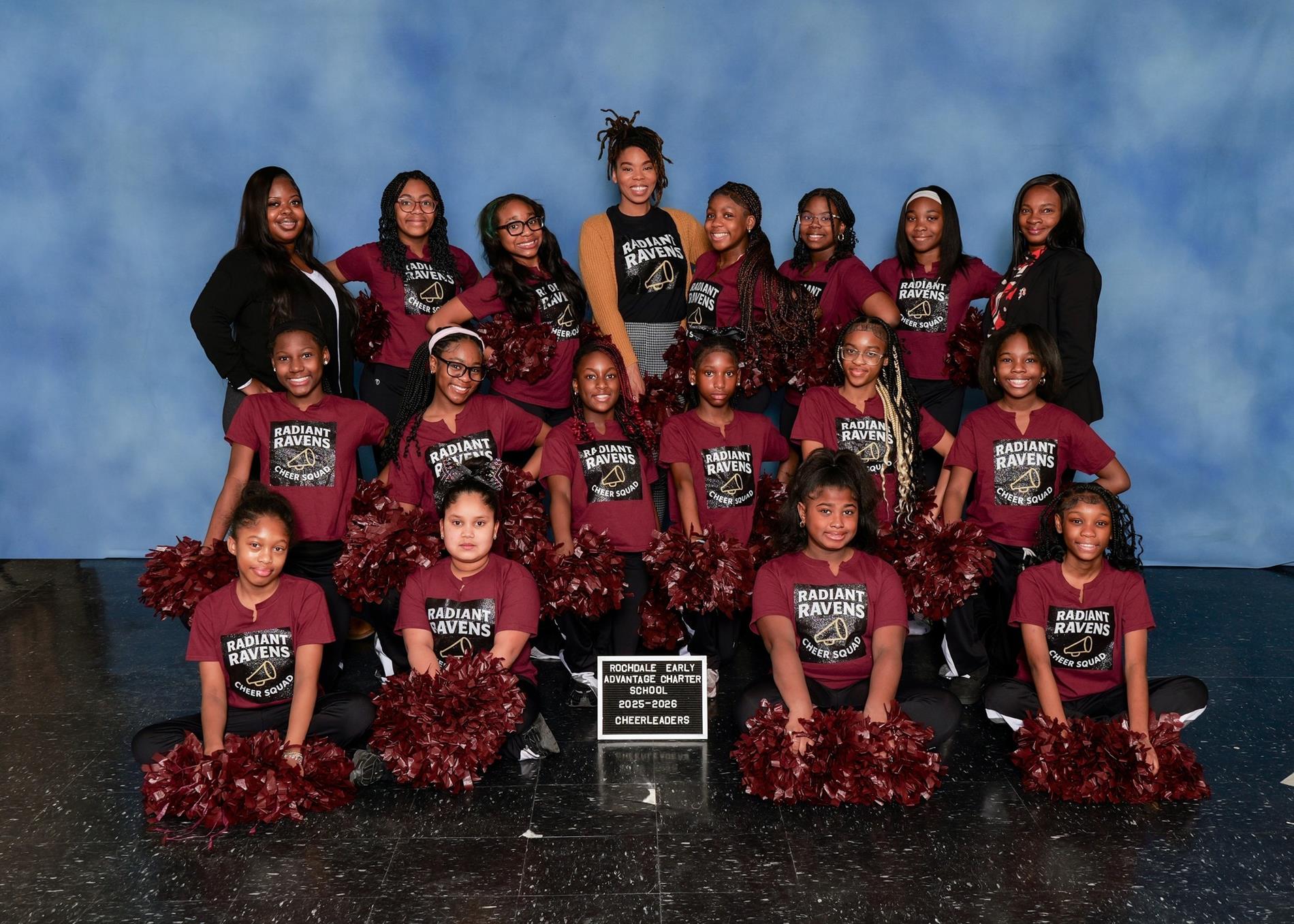 REACS cheerleading team