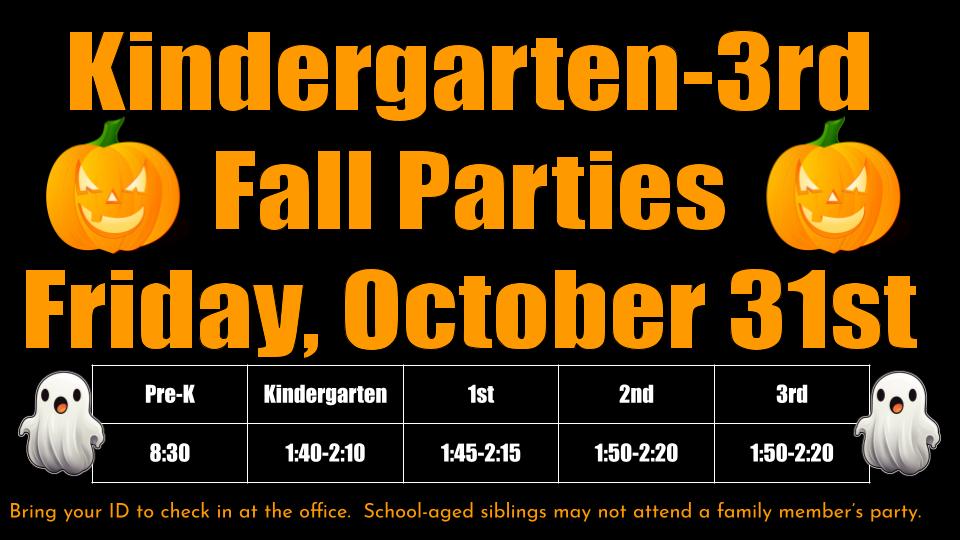 Fall Parties Fall Parties