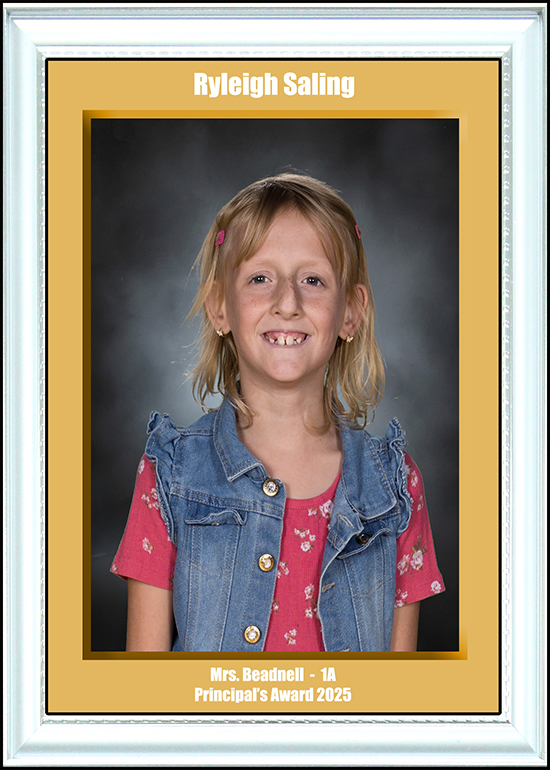 1A Principal's Award