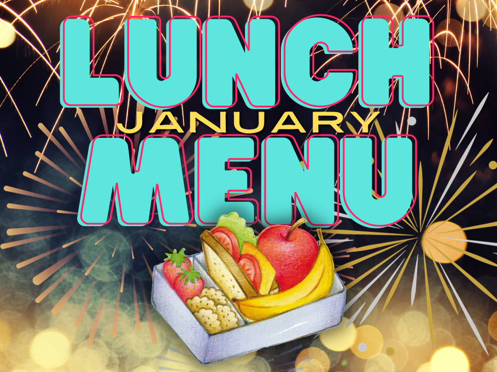 January Lunch Menu