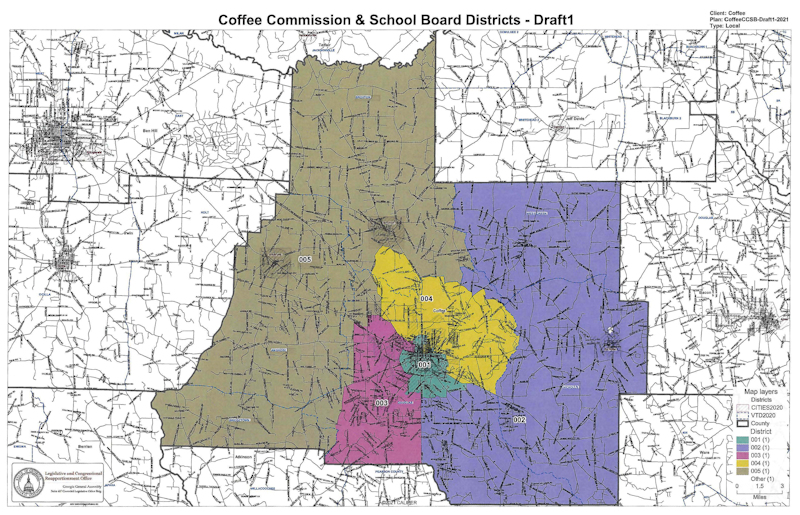 election districts map