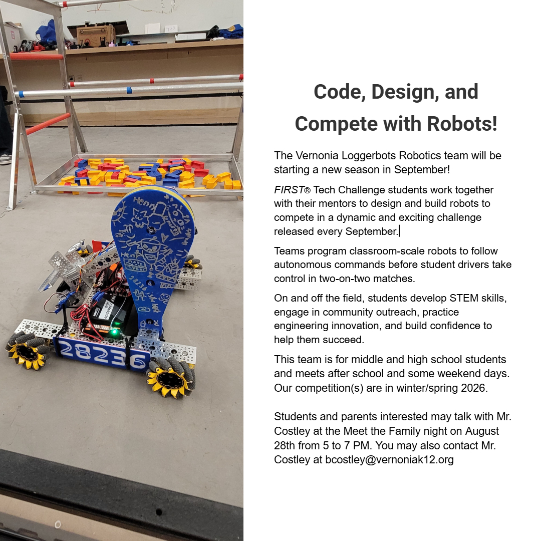 Robotics Kick Off Flyer