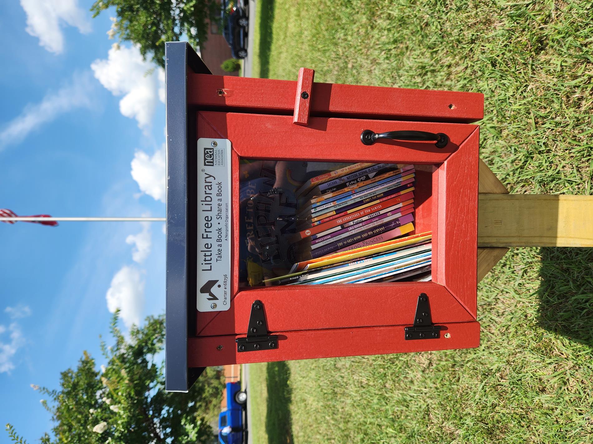 Photo of the Little Free Library