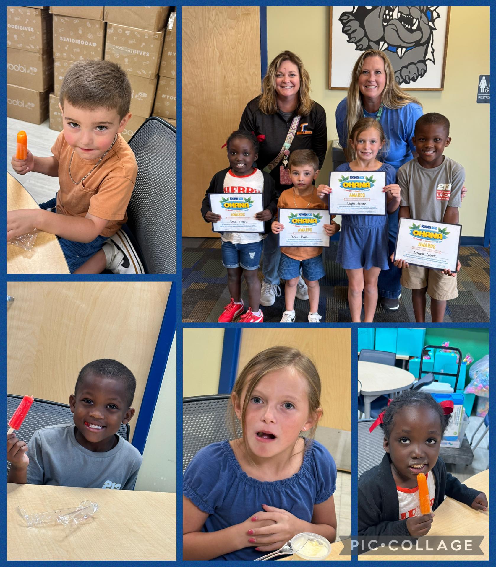 Popsicles with Principals