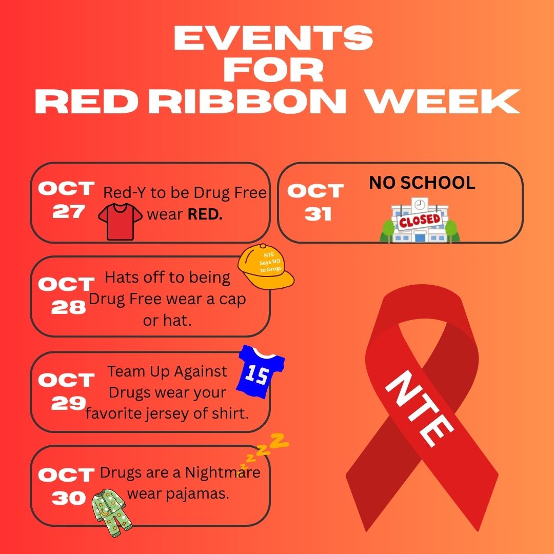 RED RIBBON WEEK FLYER