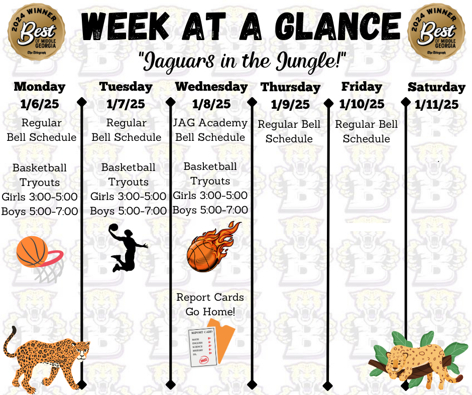 Week at a glance