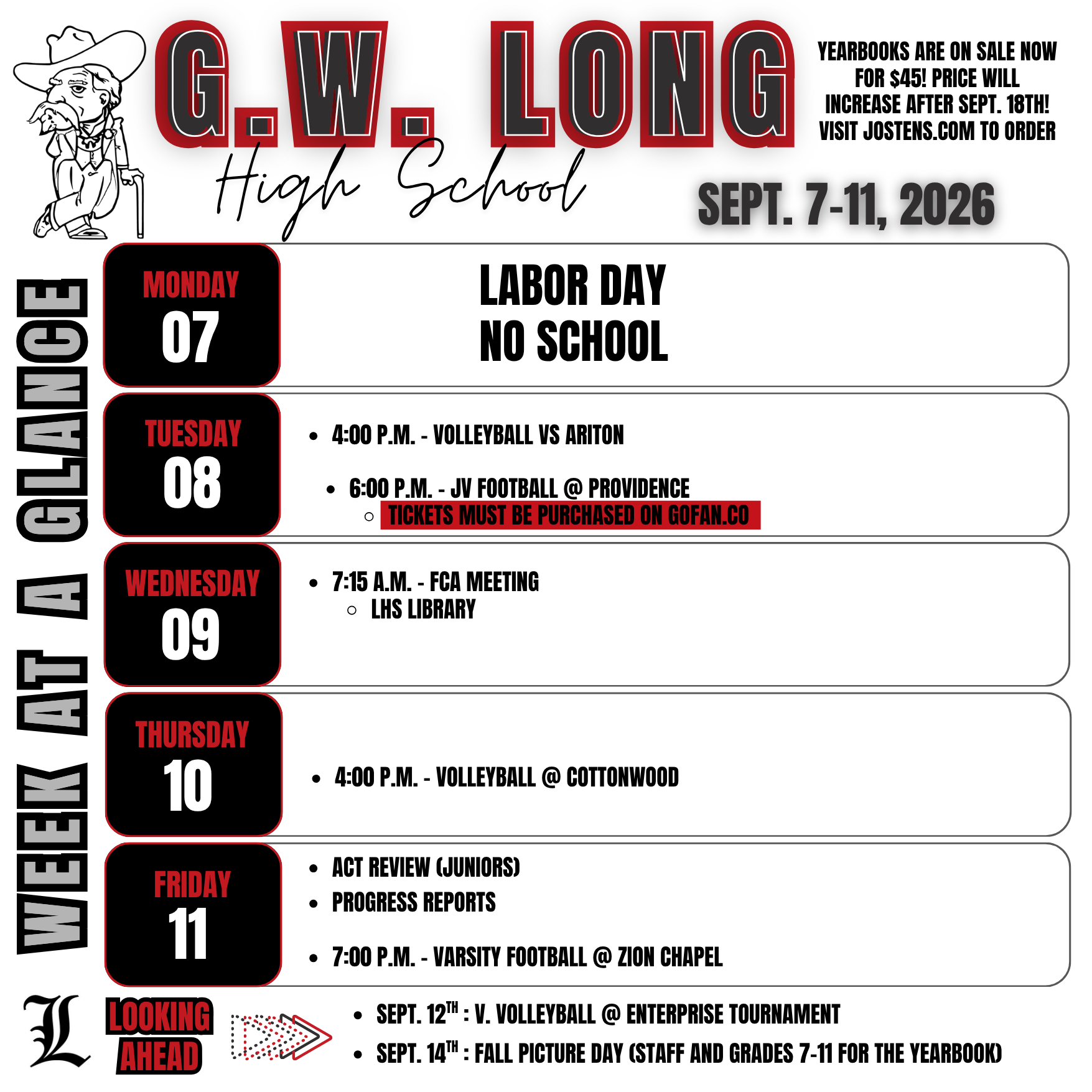 Week at a Glance