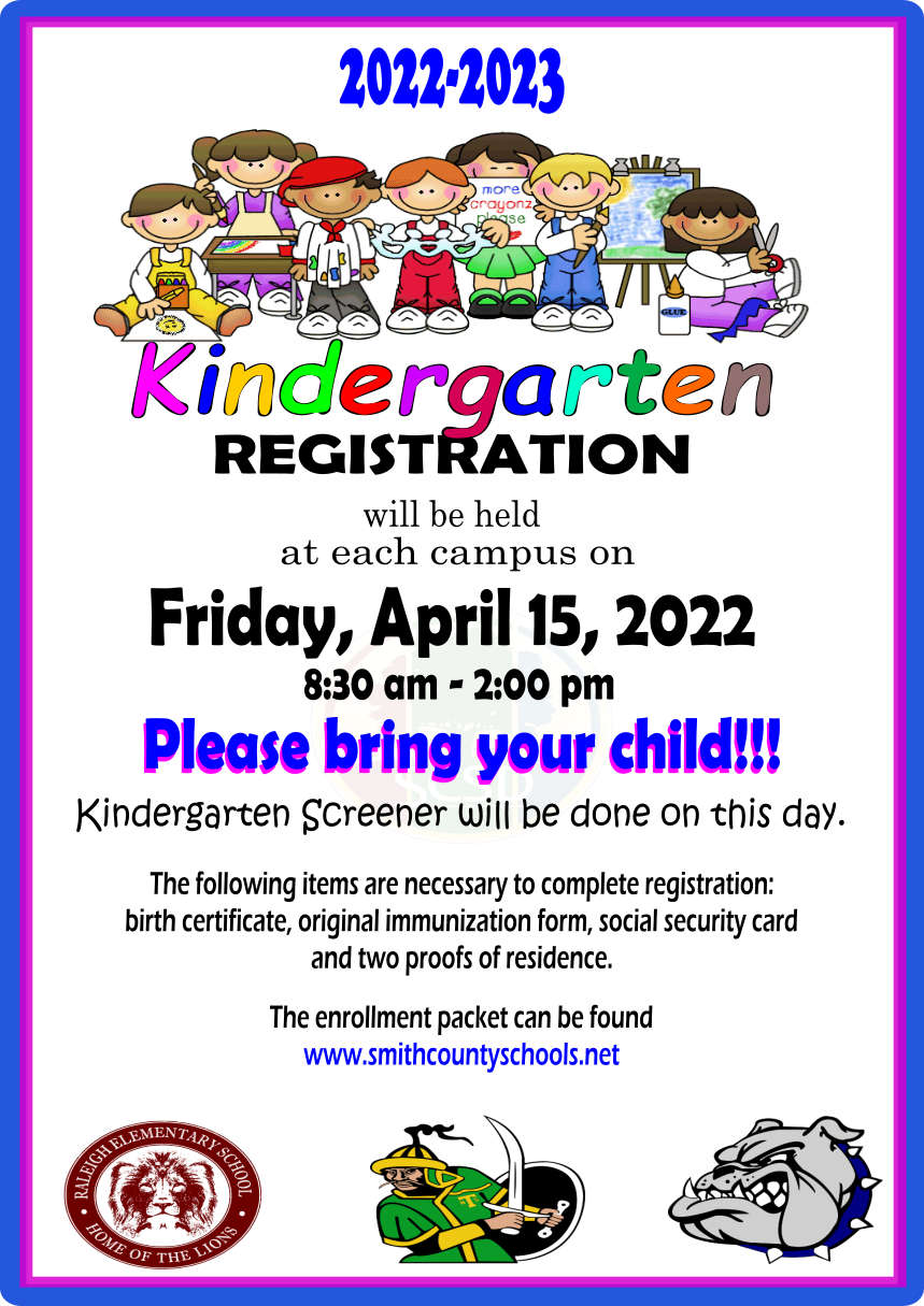Kindergarten Registration