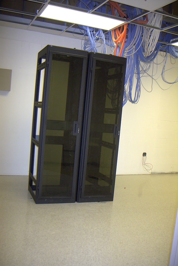 Tech control center server enclosure