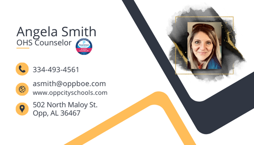 Angela Smith Business Card