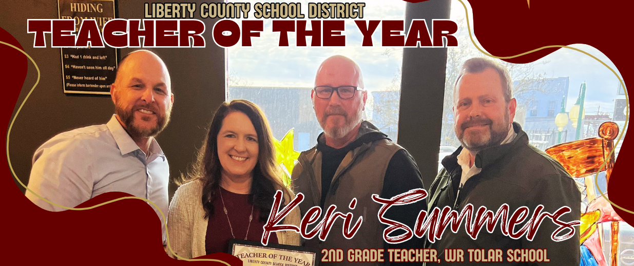 Keri Summers - District Teacher of the Year
