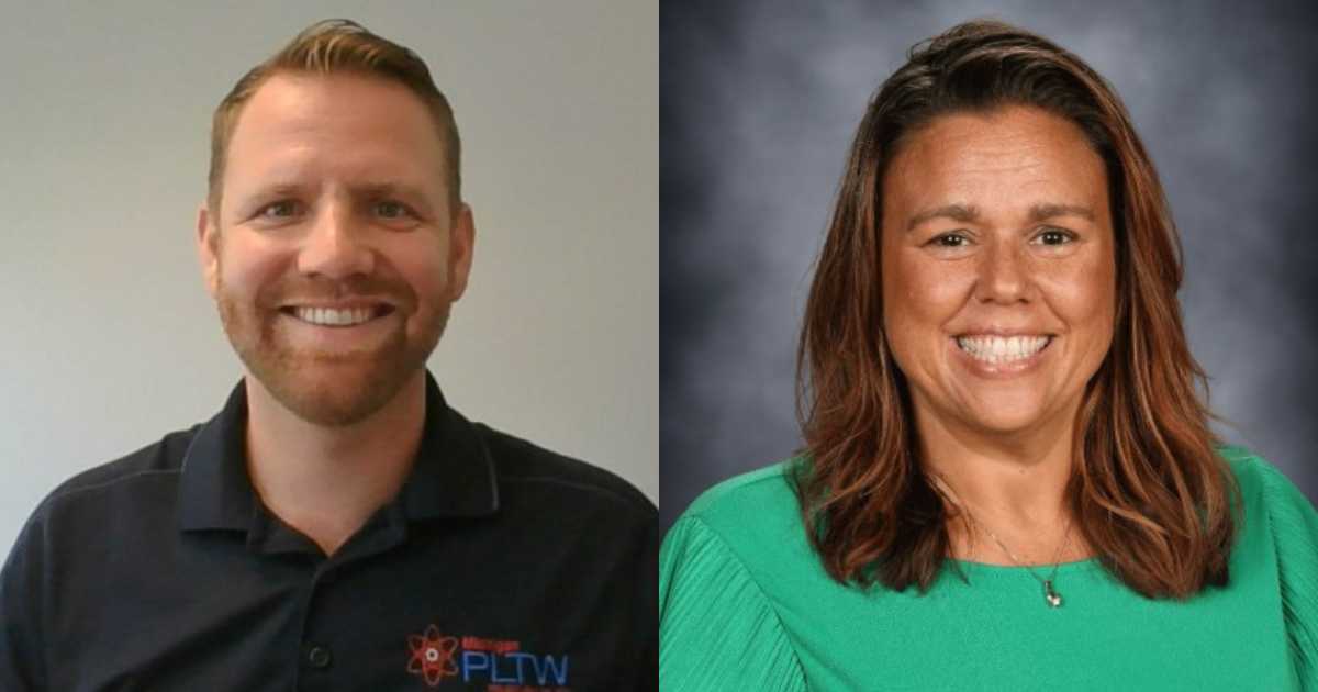 Chris Waha (Left) and Julie Rice (Right)