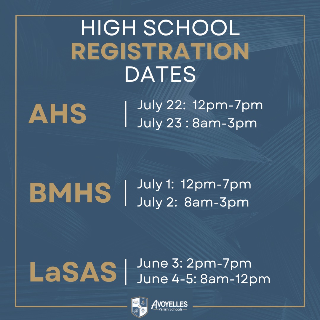 HS 1 Registration Dates 25-26