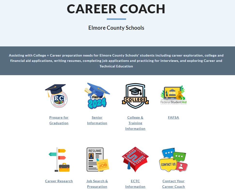 Career Coach Resource Page