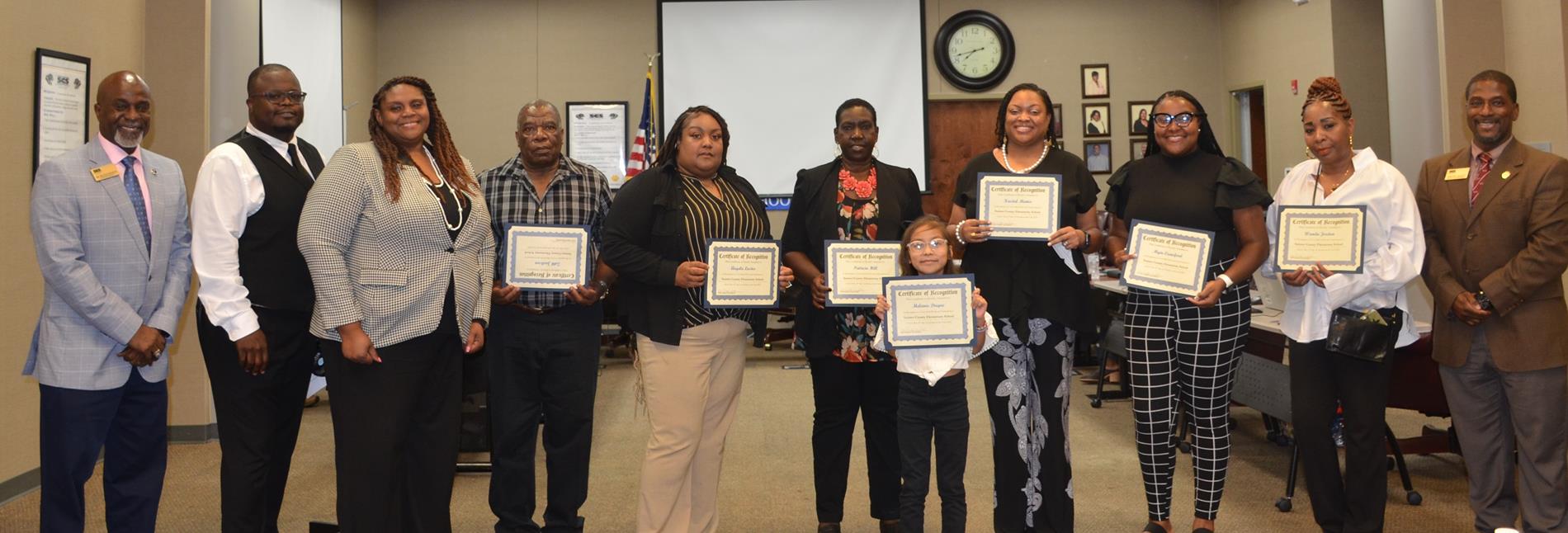 Sumter County Elementary Honorees