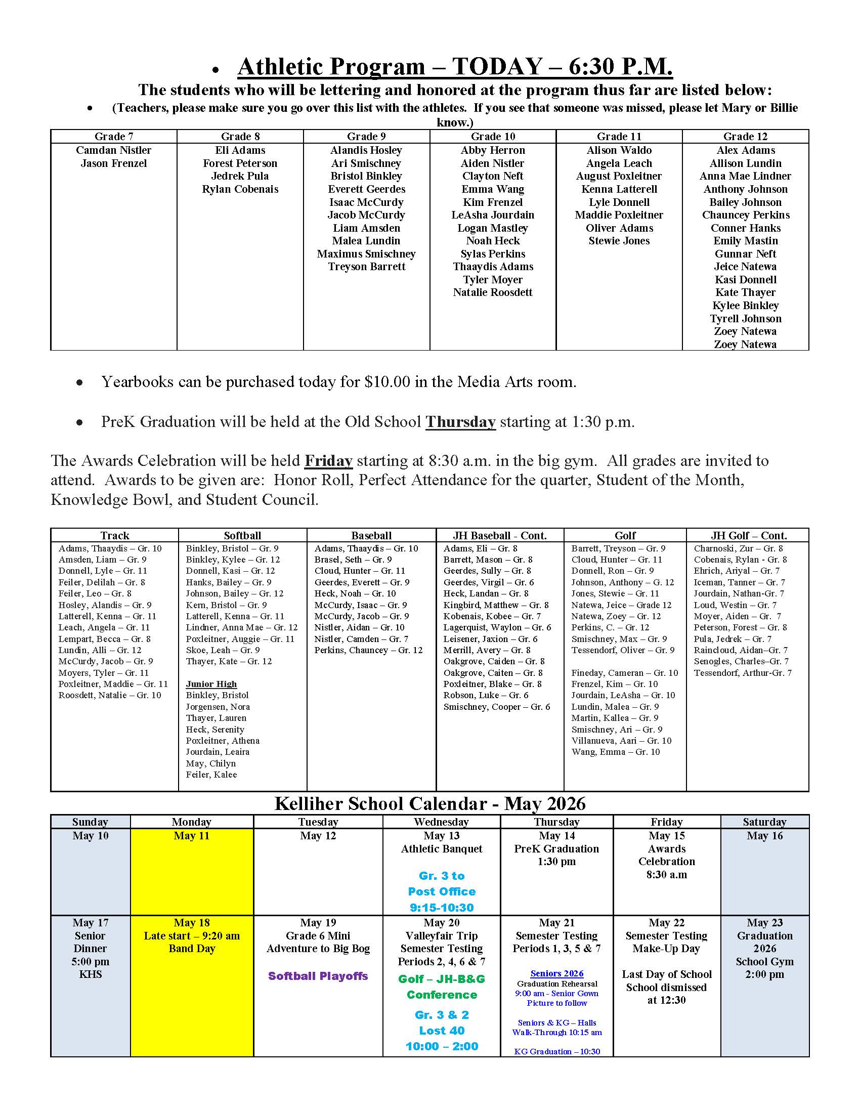 bulletin