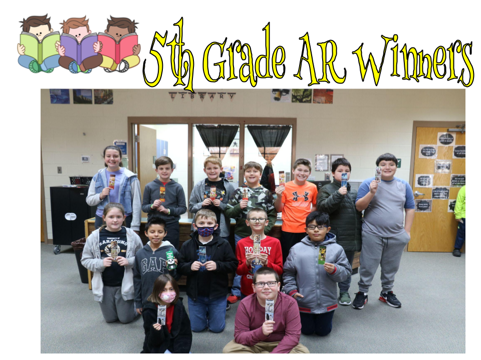 5th Grade AR Winners 5th Grade AR Winners
