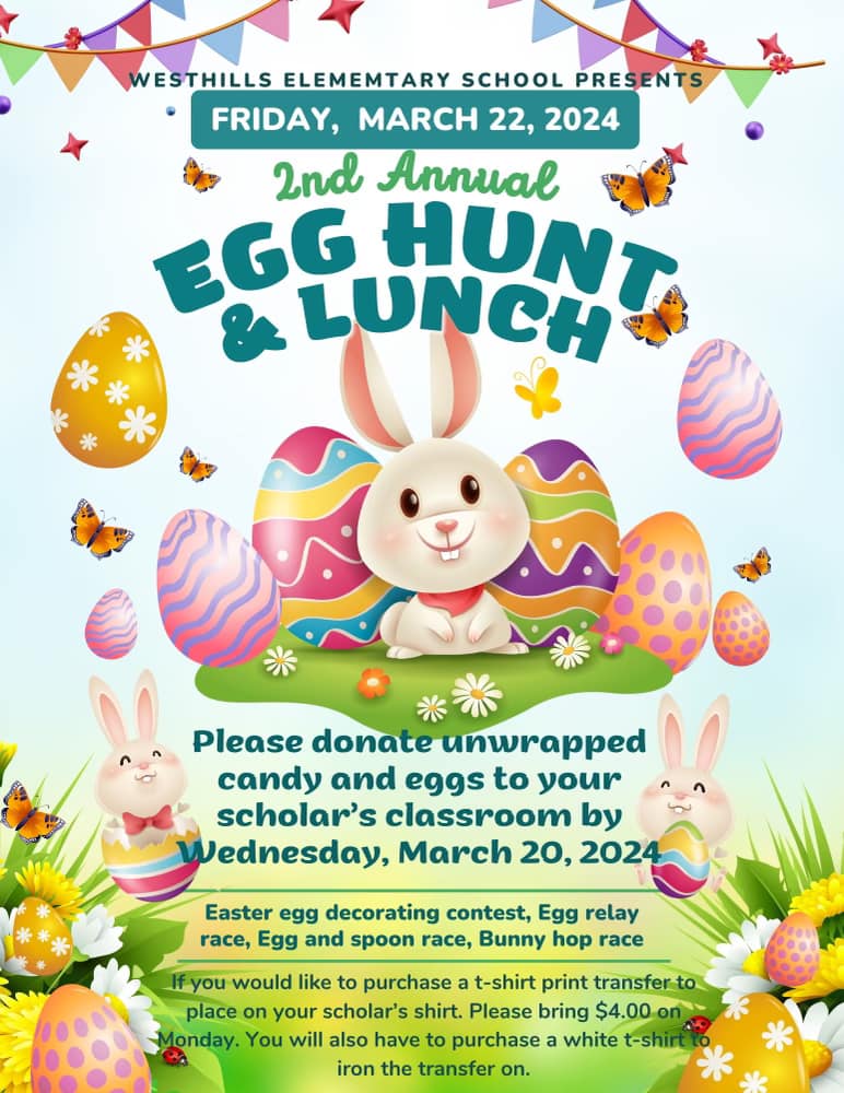 Egg Hunt and Lunch 3/22/2024