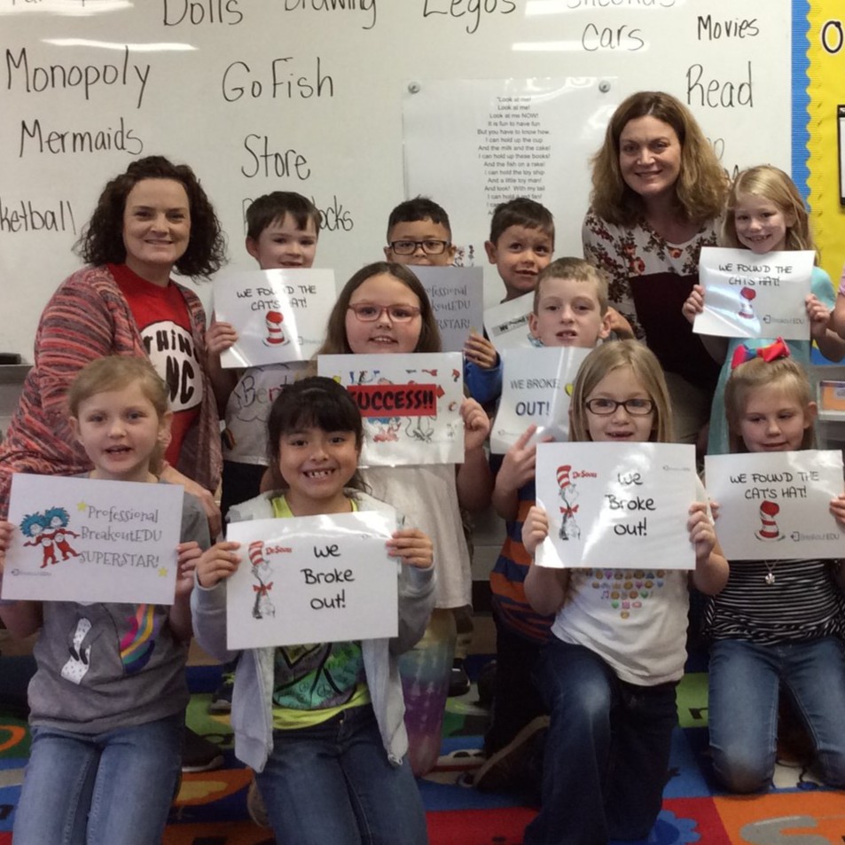 1st  grade class plays breakout