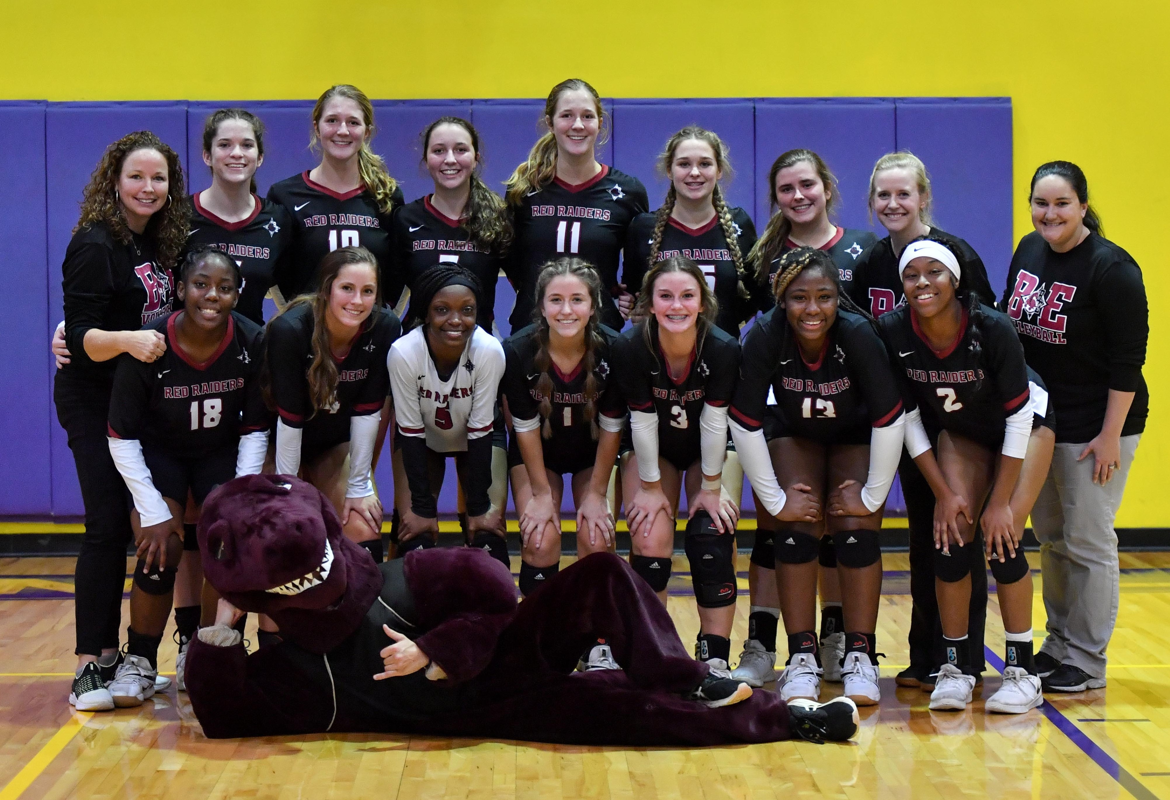 Varsity Volleyball Team Photo