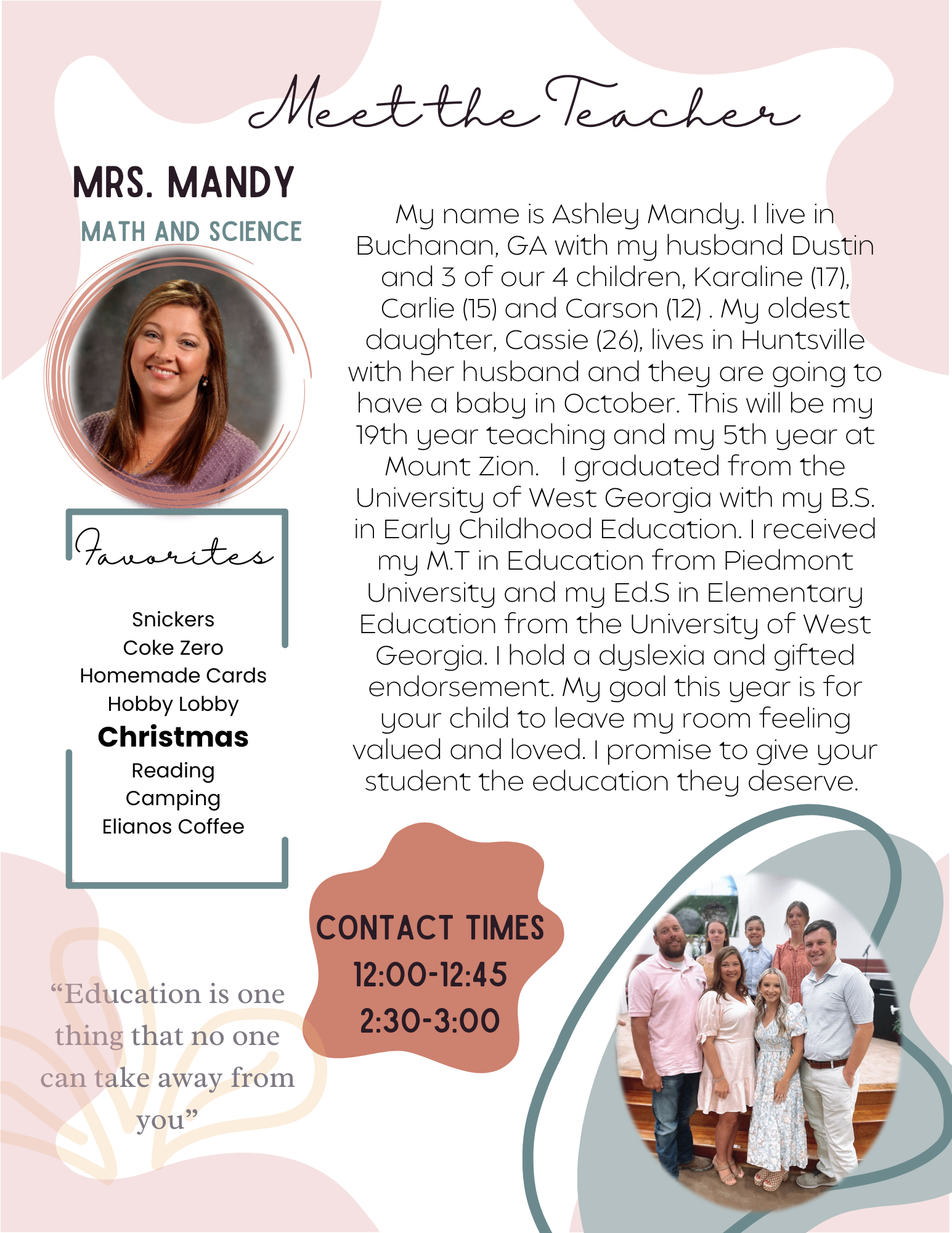 Meet the Teacher