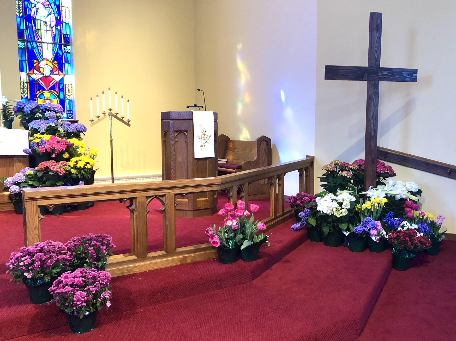 Easter Altar Guild Photo