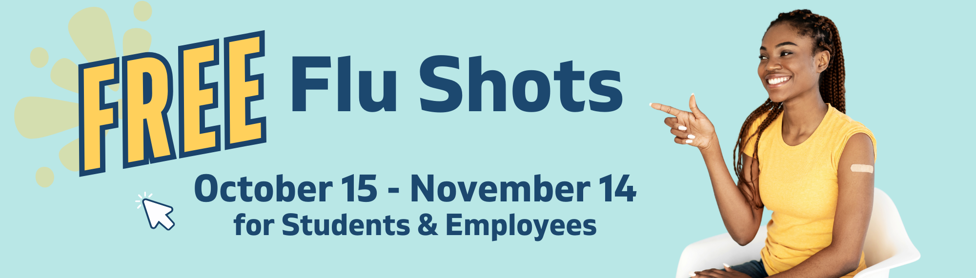 Free Flu Shots October 15-November 14 