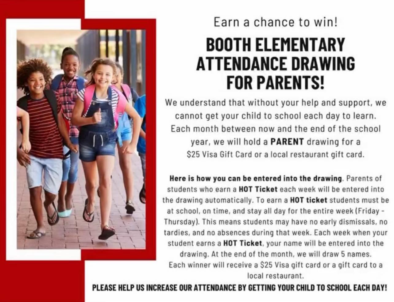 Attendance Parent Drawing