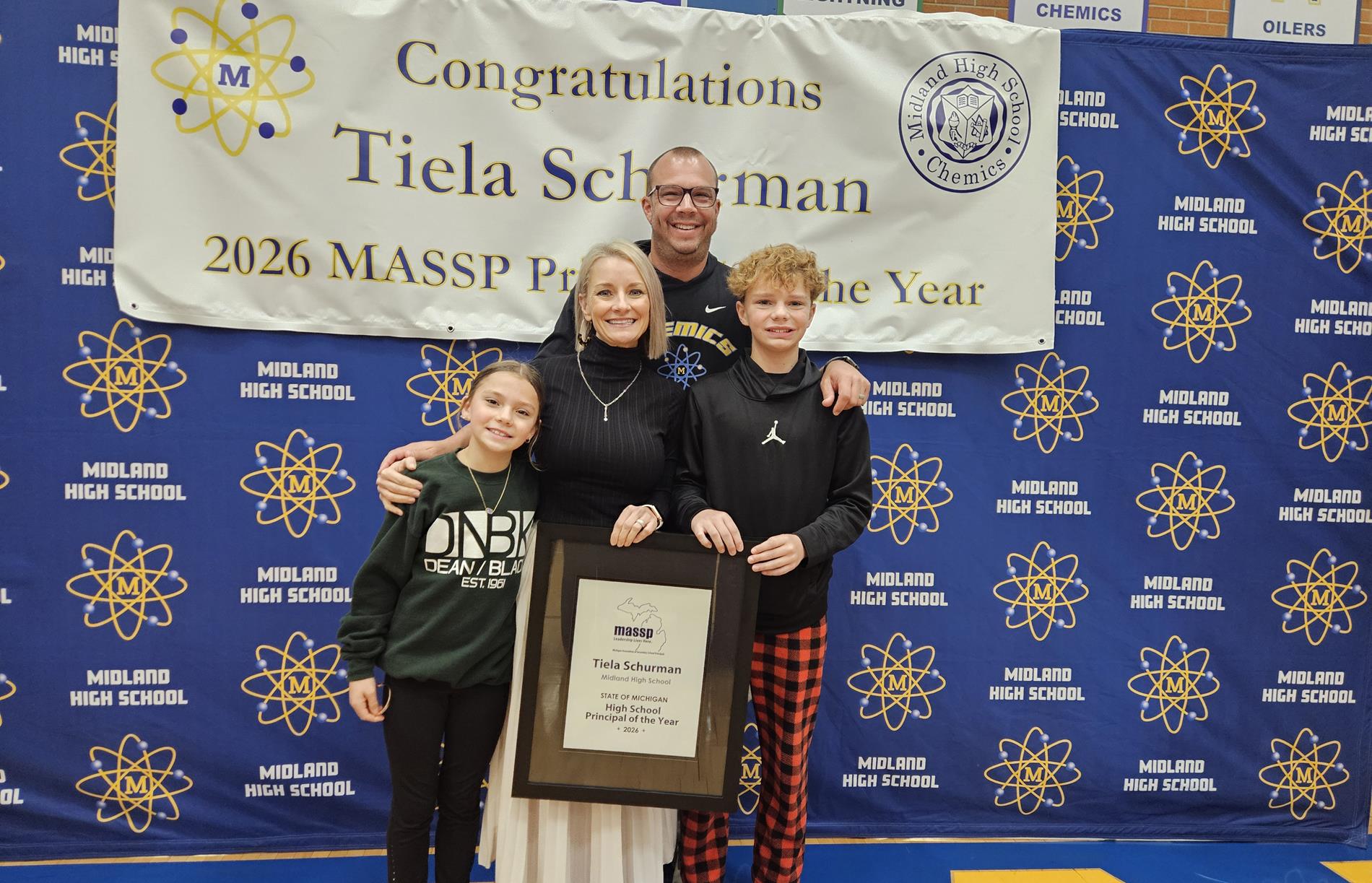 Tiela Schurman and her family