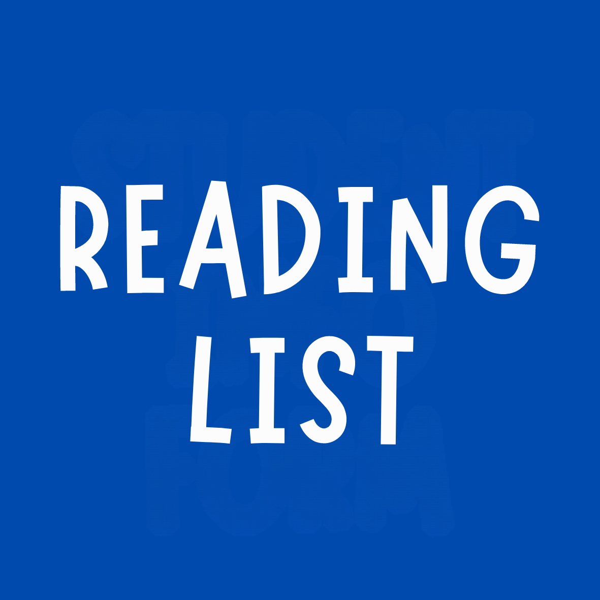 Reading List