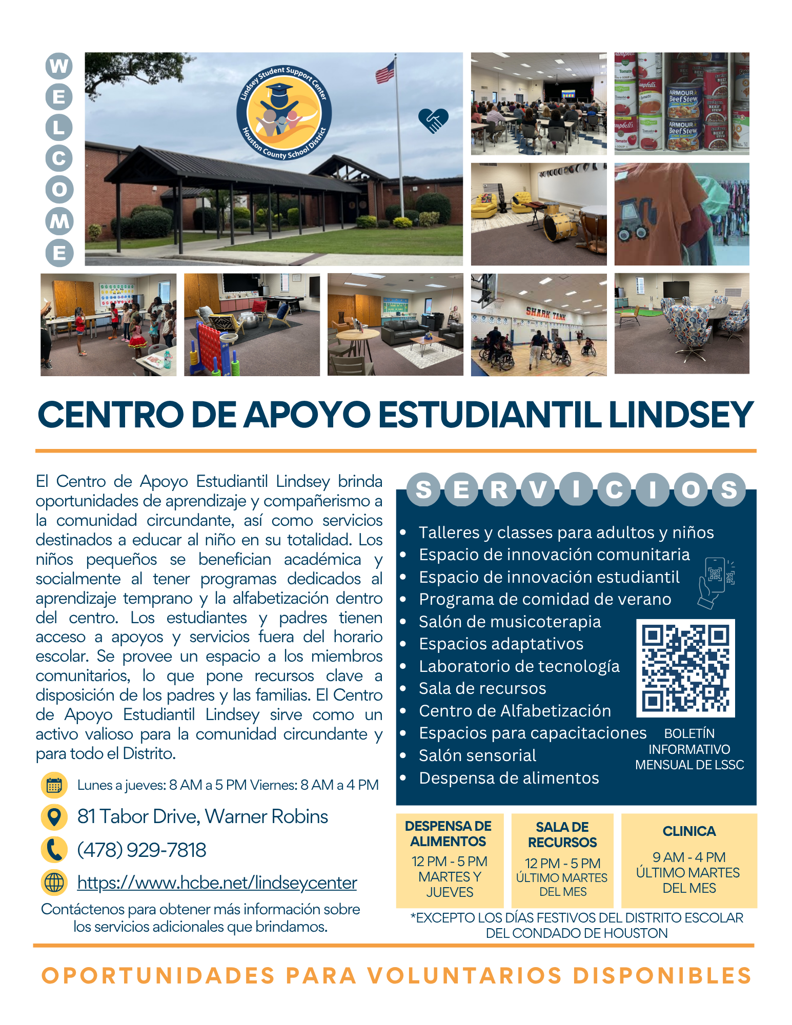 LSSC Information Flyer - Spanish LSSC Information Flyer - Spanish