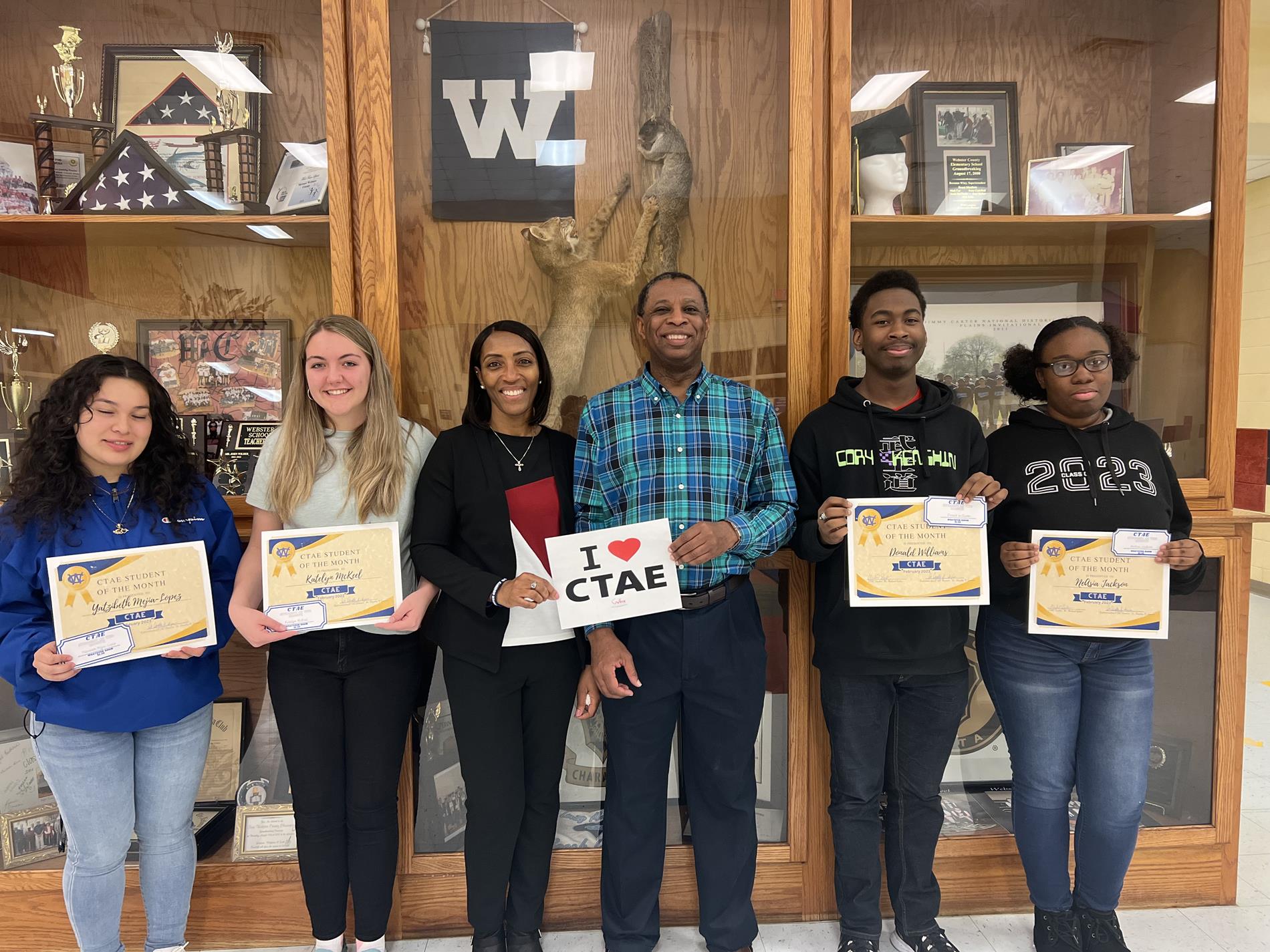 CTAE Students of the Month CTAE Students of the Month