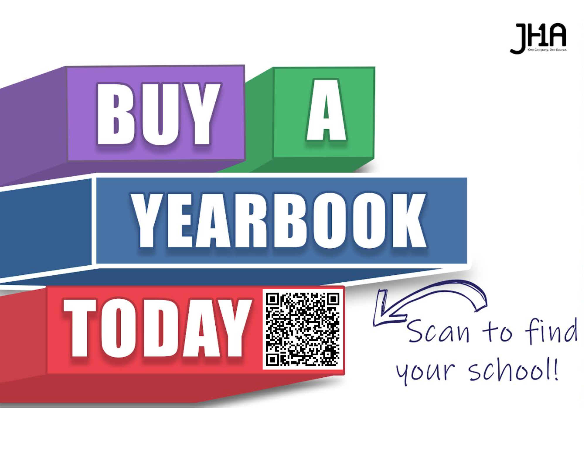 Yearbook Purchase QR code from JHA